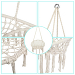 Silla Hamaca de Macramé Resistencia
