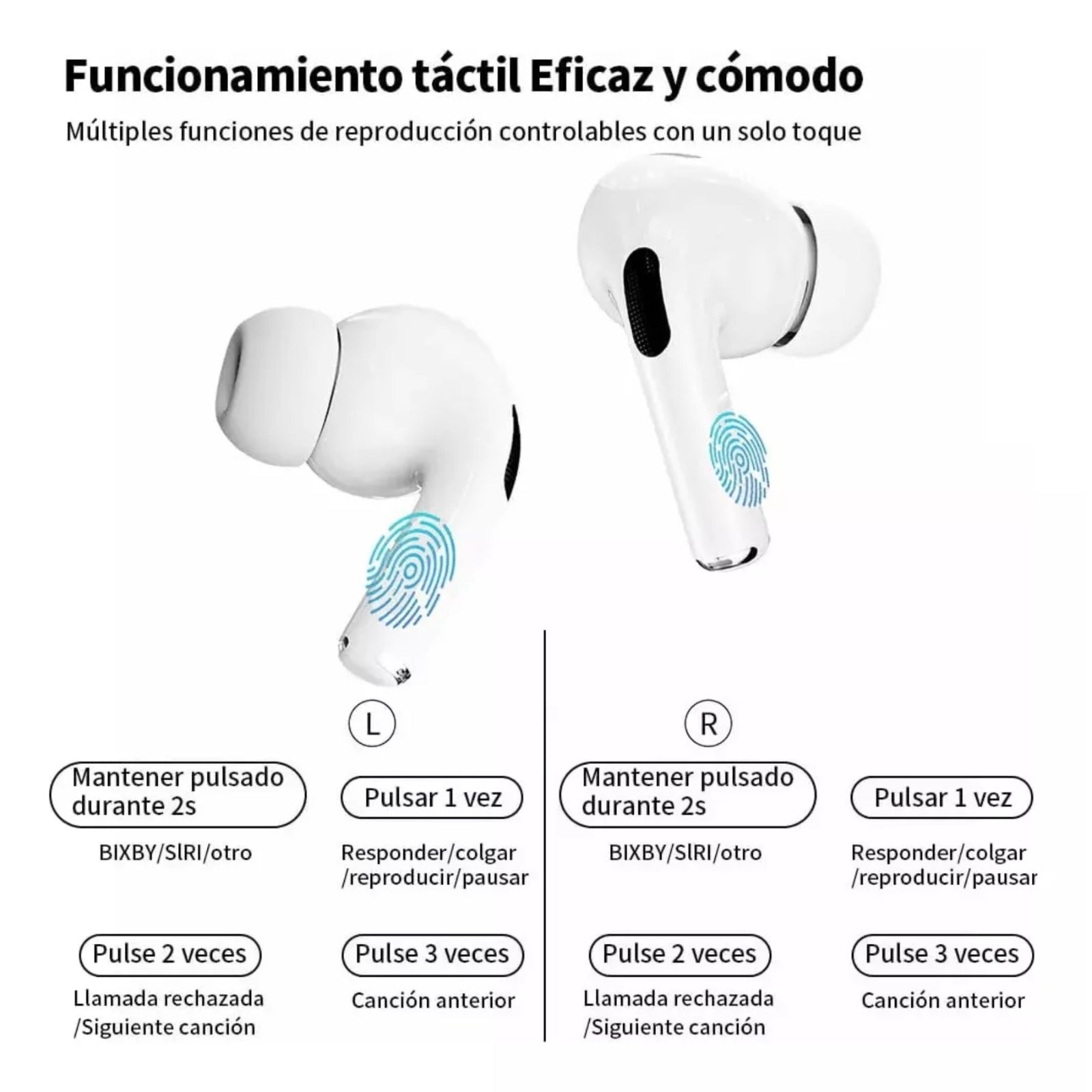 Audifonos Pro Bluetooth Pantalla Tactil Hi Fi