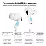 Audifonos Pro Bluetooth Pantalla Tactil Hi Fi