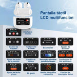 Audifonos Pro Bluetooth Pantalla Tactil Hi Fi
