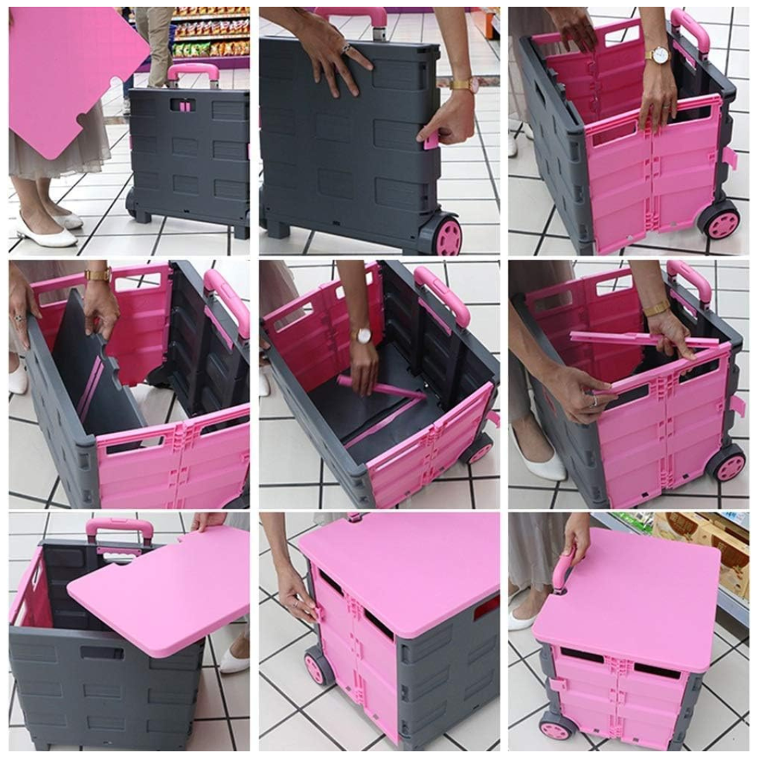 Carrito Plegable de Mercado - Colores